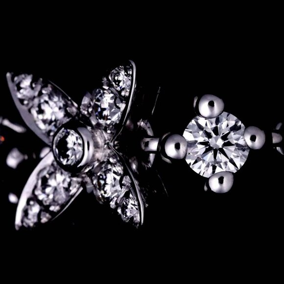 LOUIS VUITTON Star Blossom Diamond Ring 18K WG 750 size49 4.75-5(US) 90270424 - Picture 7 of 9